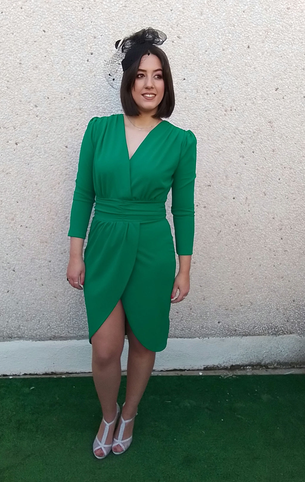 Vestido midi Xena verde image 3