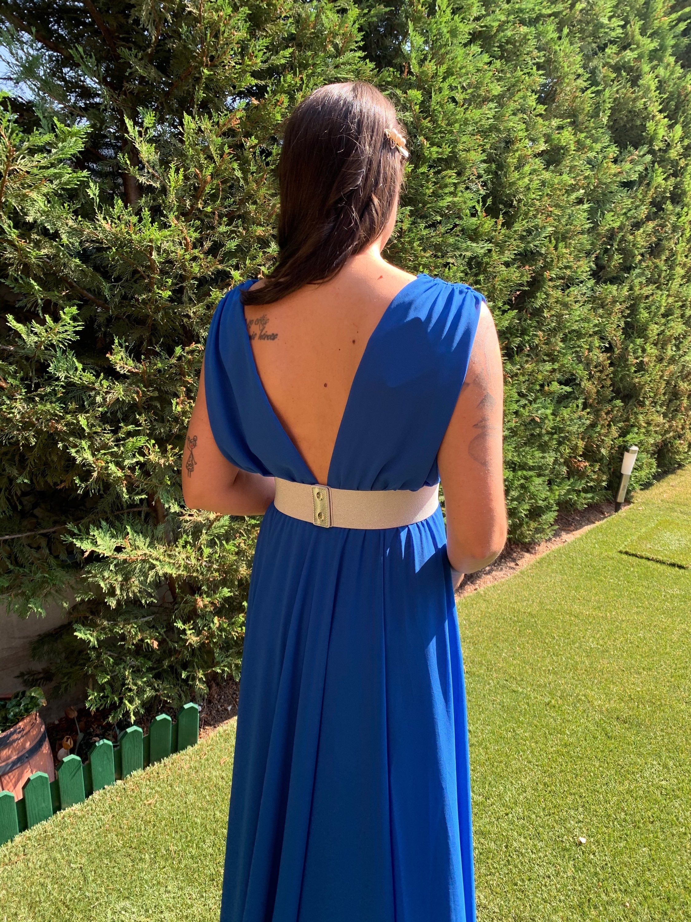Vestido Rose Azulón image 3