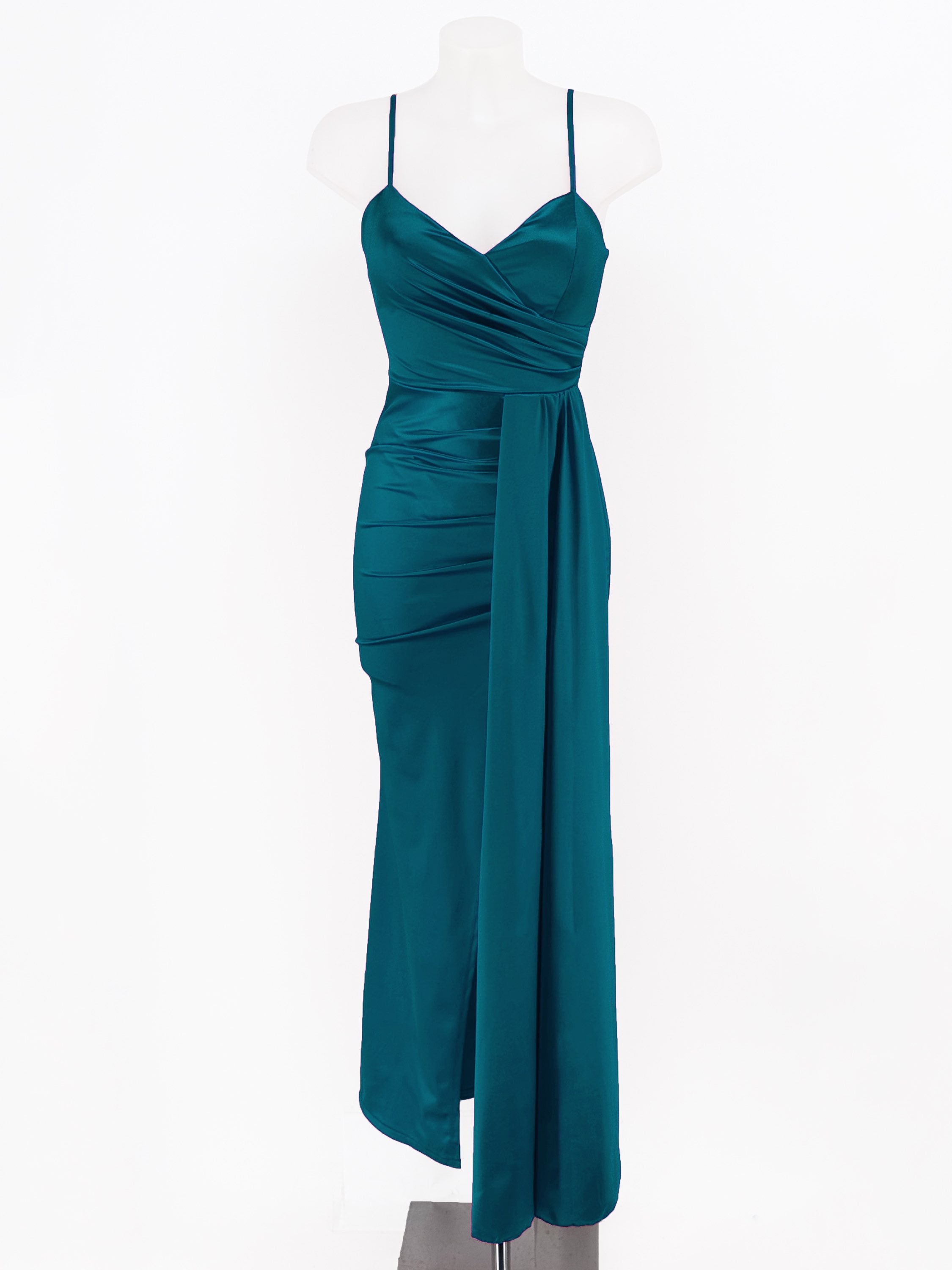 Vestido largo Satén Aura image 12