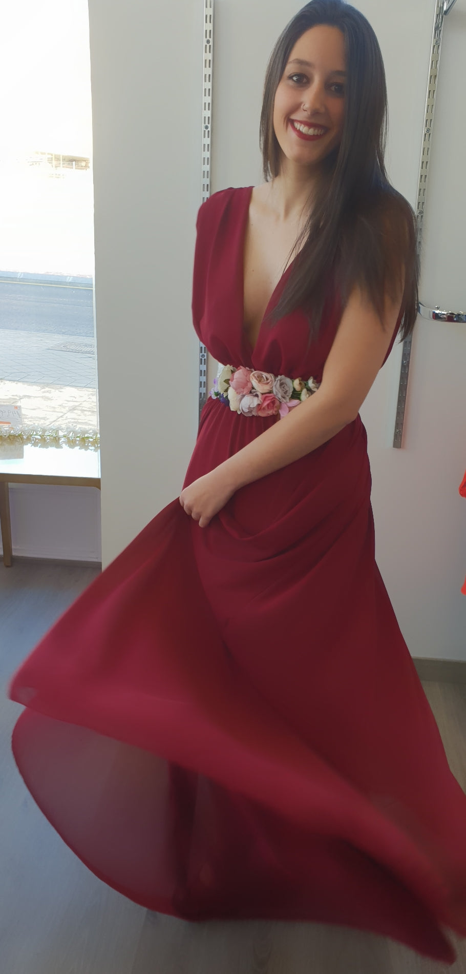 Vestido Rose granate image 0