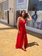 Vestido Yaiza Rojo image 6