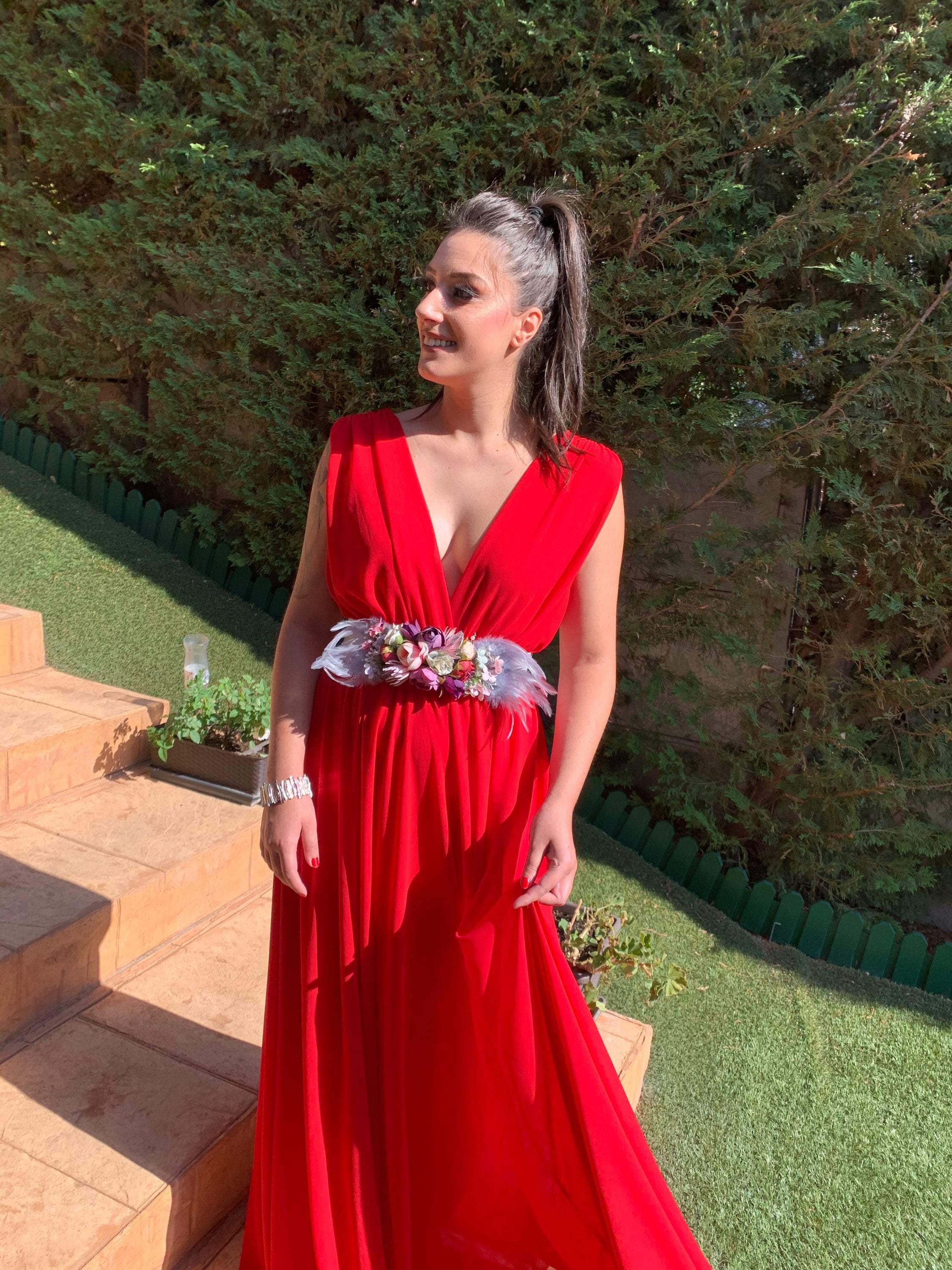 Vestido Rose Rojo image 2