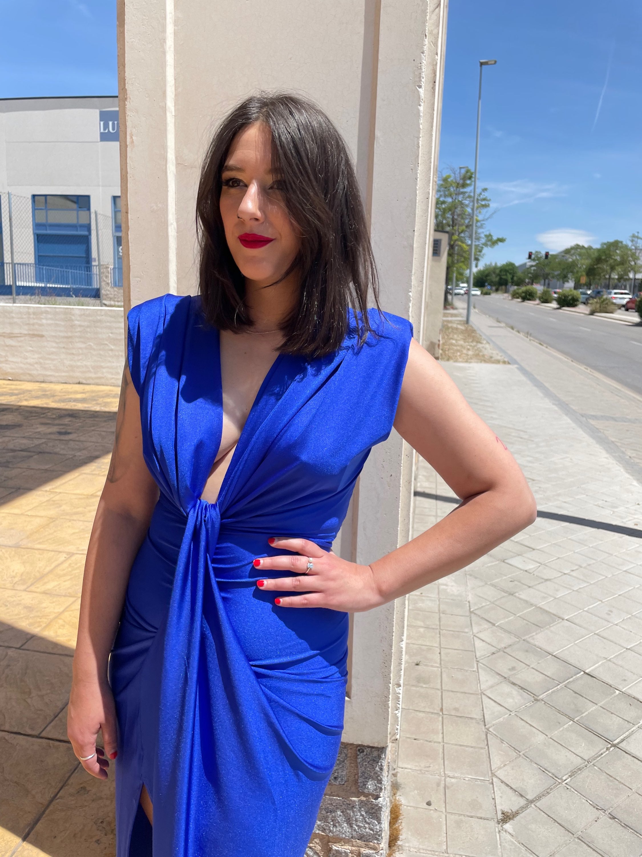 Vestido Alexandra Azulón image 7