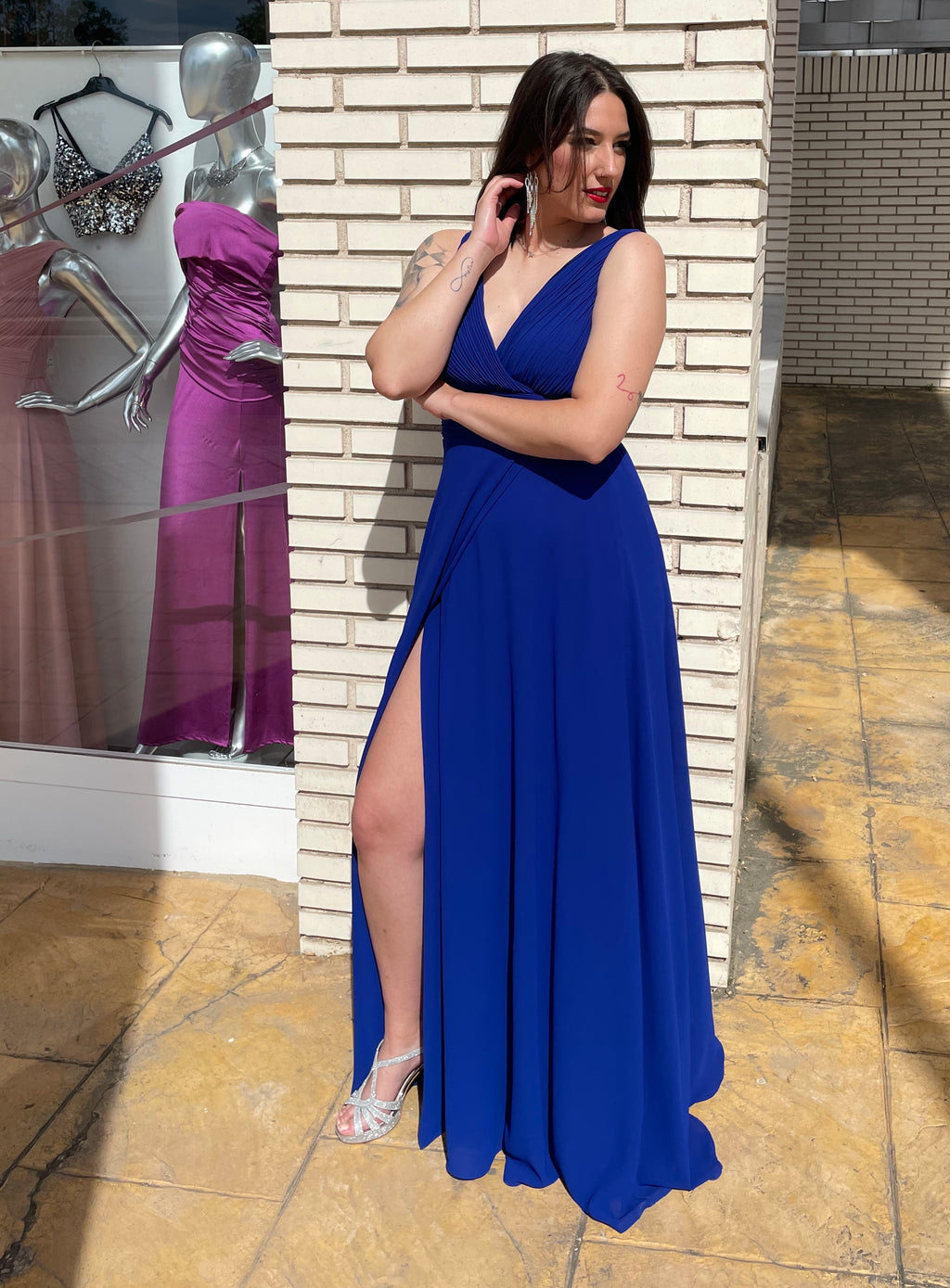 Vestido  Enma abierto Azulón  image 3