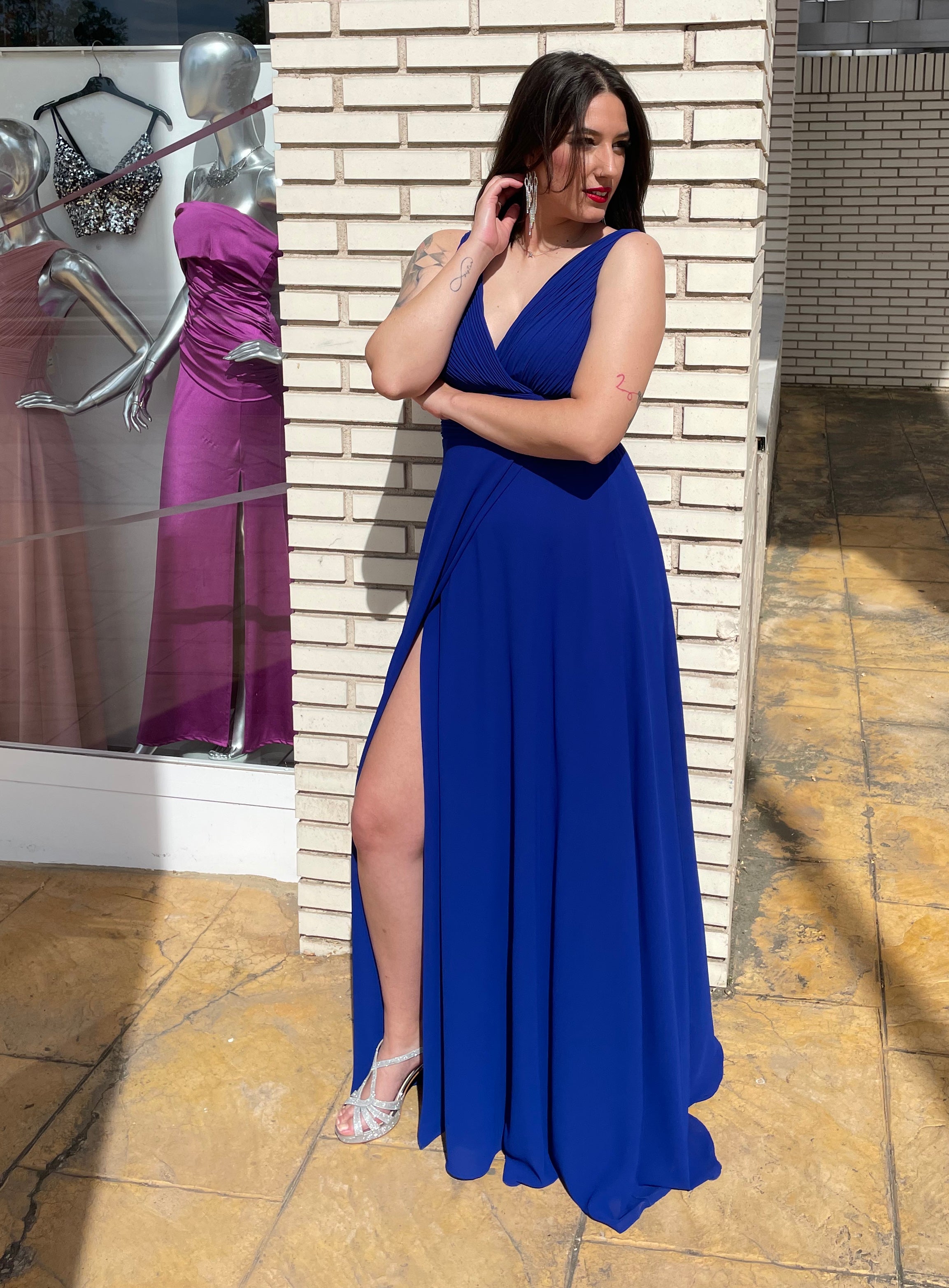 Vestido  Enma abierto Azulón  image 3