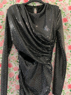 Vestido corto Lina negro image 7
