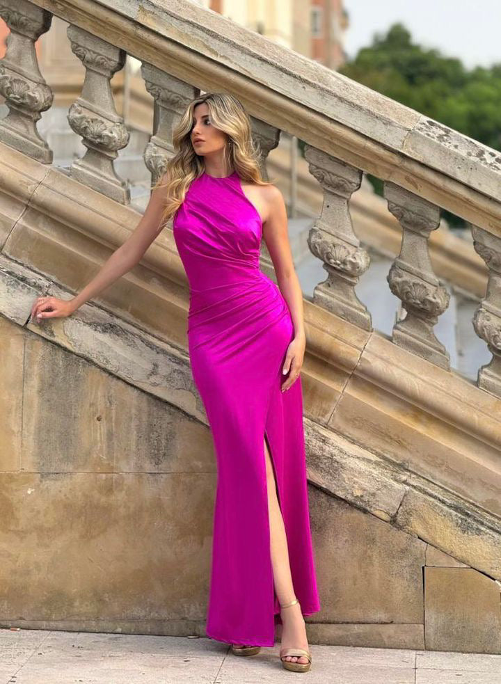 Vestido Kareins licra fucsia image 0