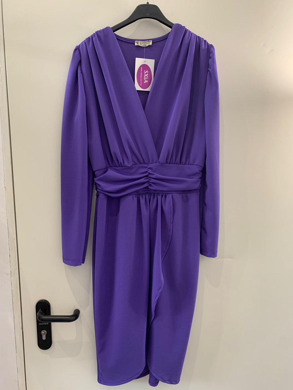 Vestido corto Xena morado image 4