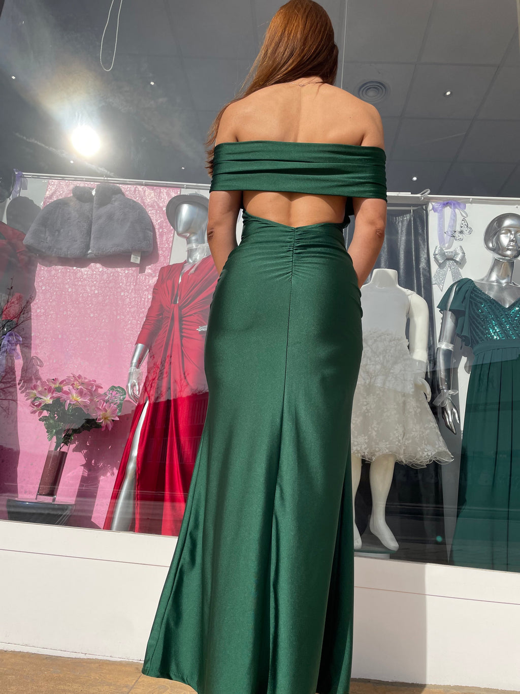 Vestido largo Alaia botella image 2
