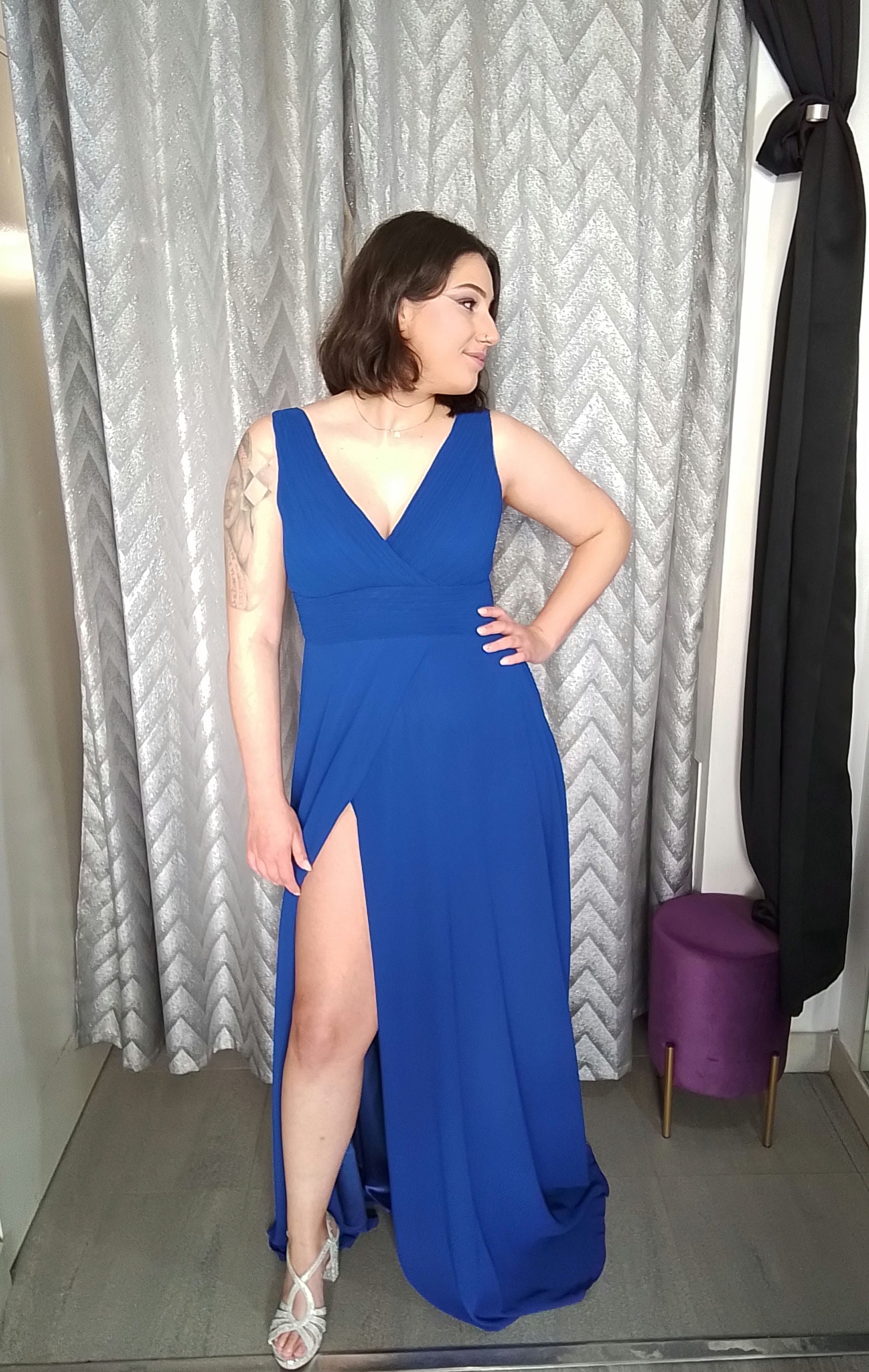 Vestido  Enma abierto Azulón  image 9