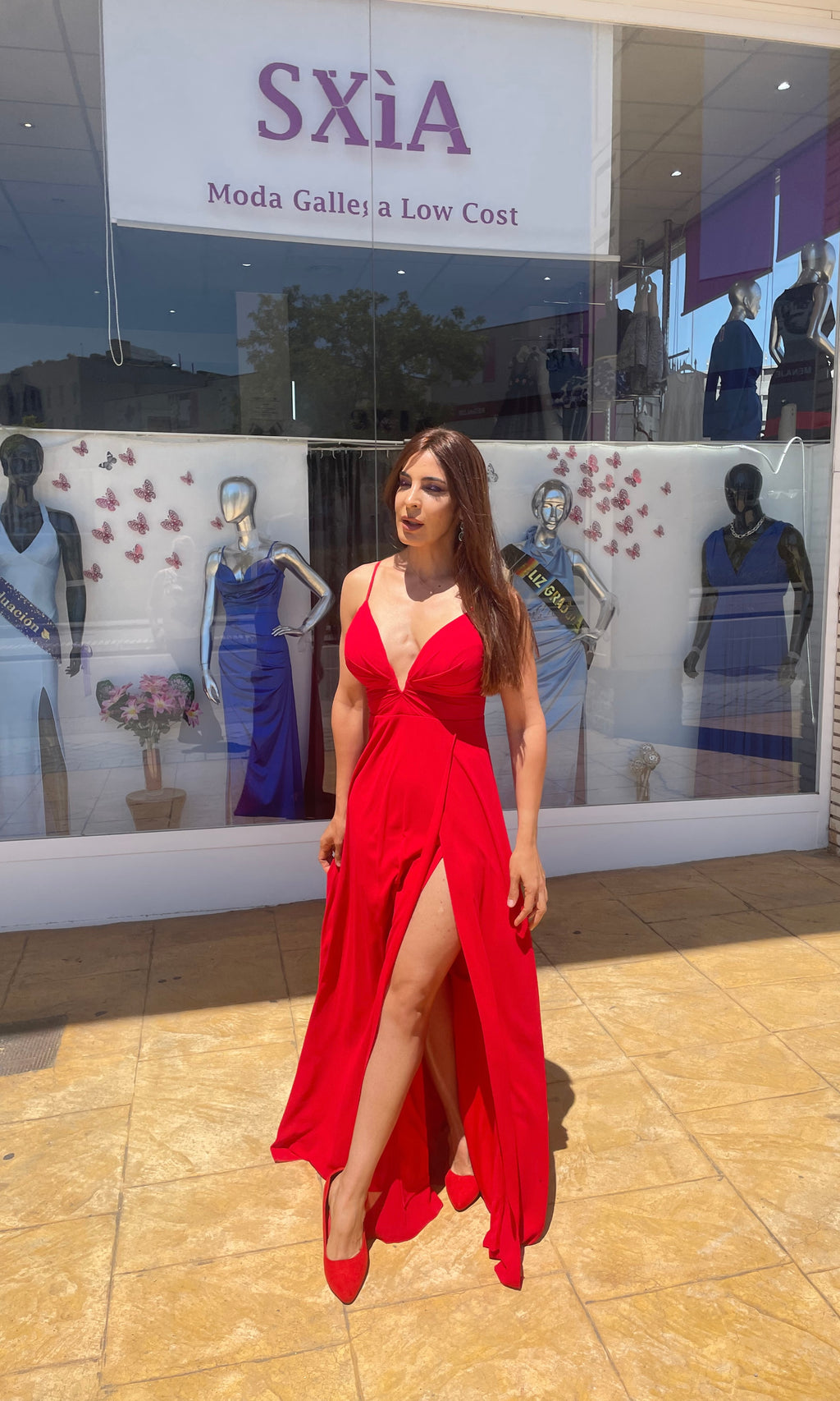 Vestido Yaiza Rojo image 0