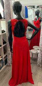 Vestido Fayna rojo image 5