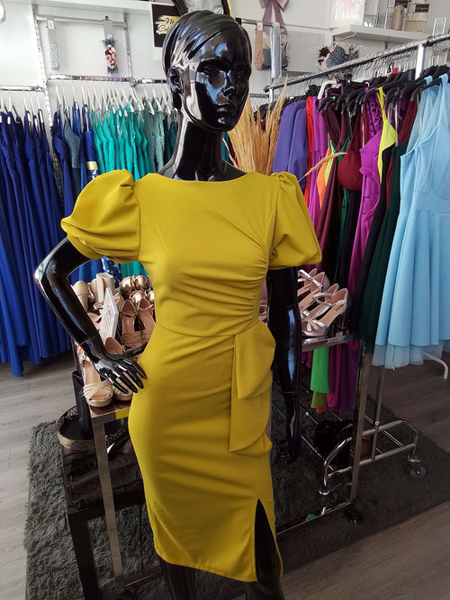 Vestido corto Holly Pistacho image 0