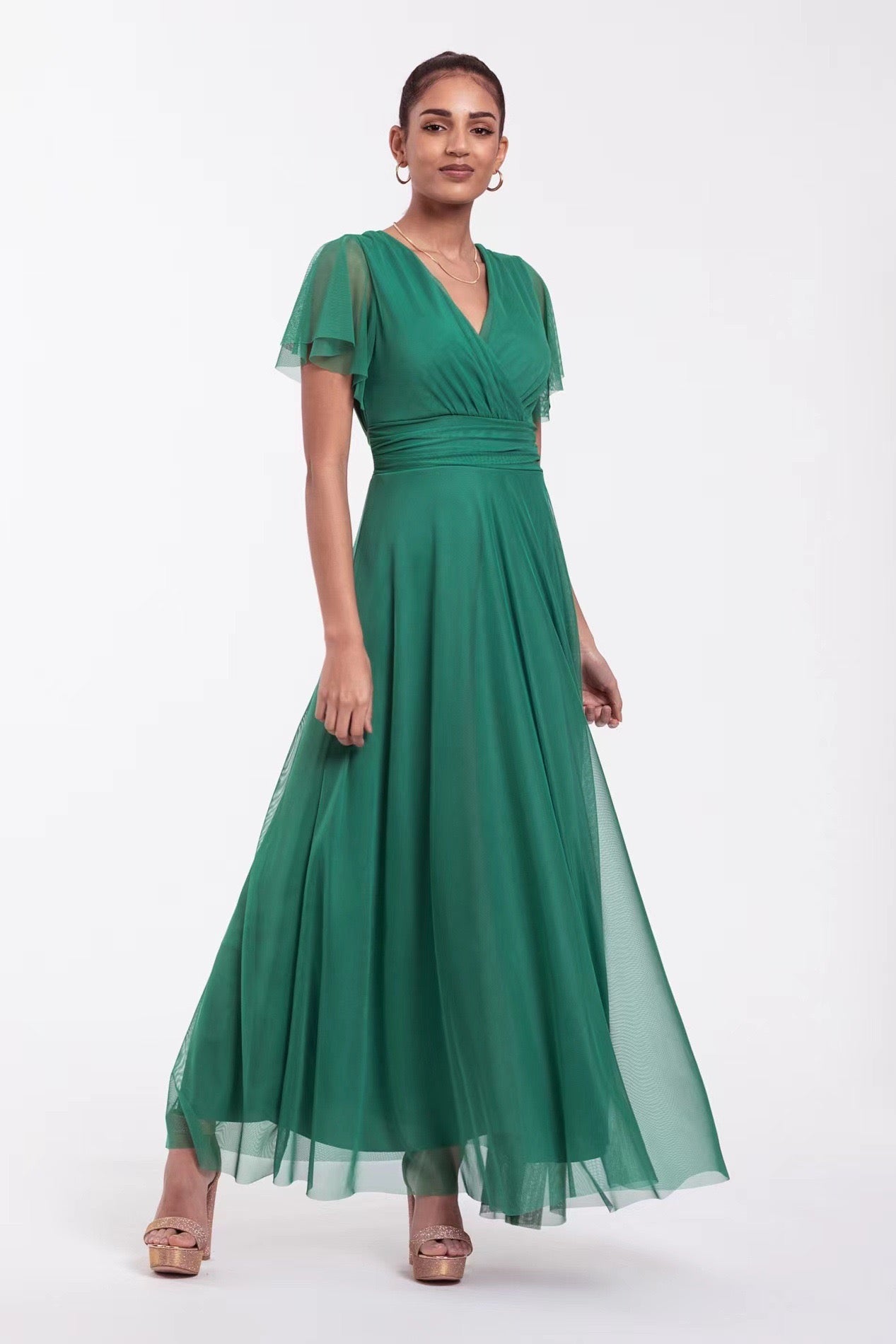 Vestido largo Érika tul image 0
