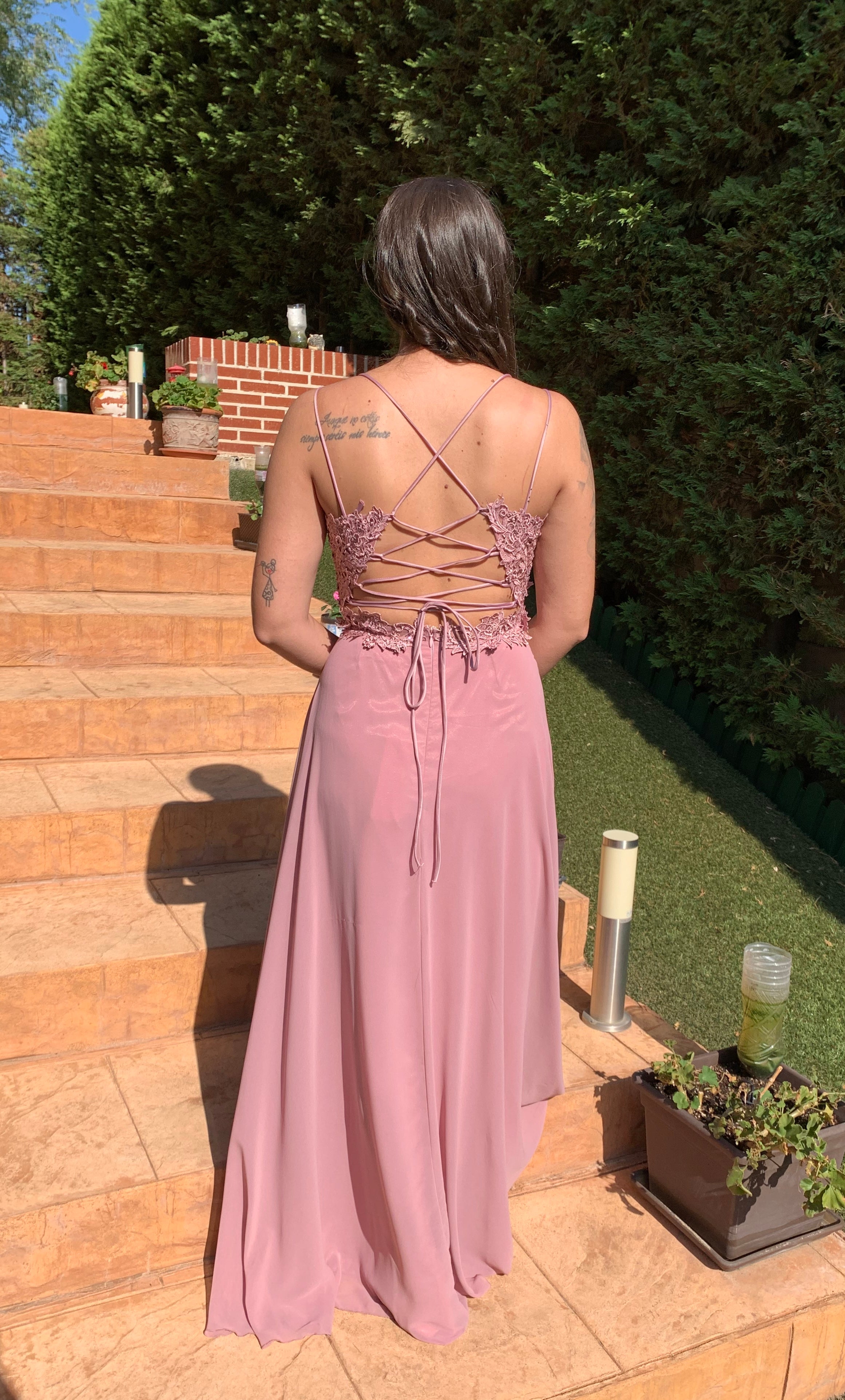 Vestido Ivanna rosa image 3
