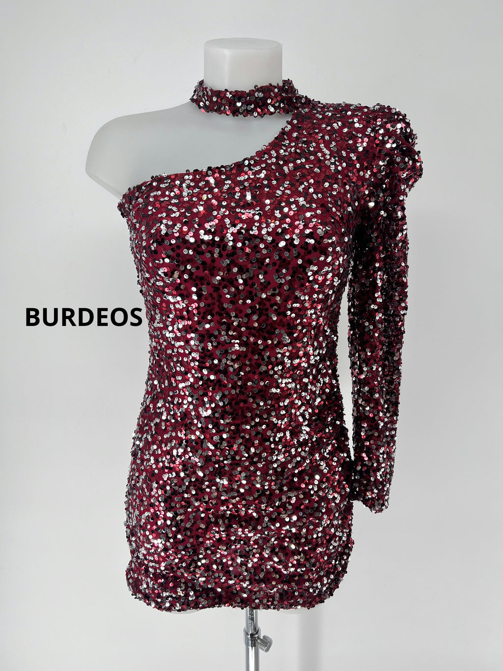 Vestido corto lentejuelas Zaira image 3