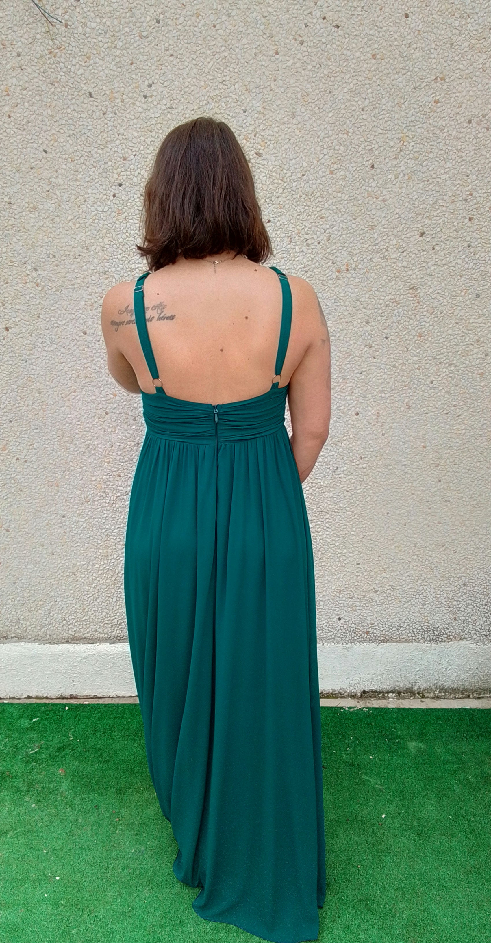 vestido largo Heather Azulón image 11