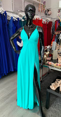 Vestido Yaiza Aguamarina  image 7