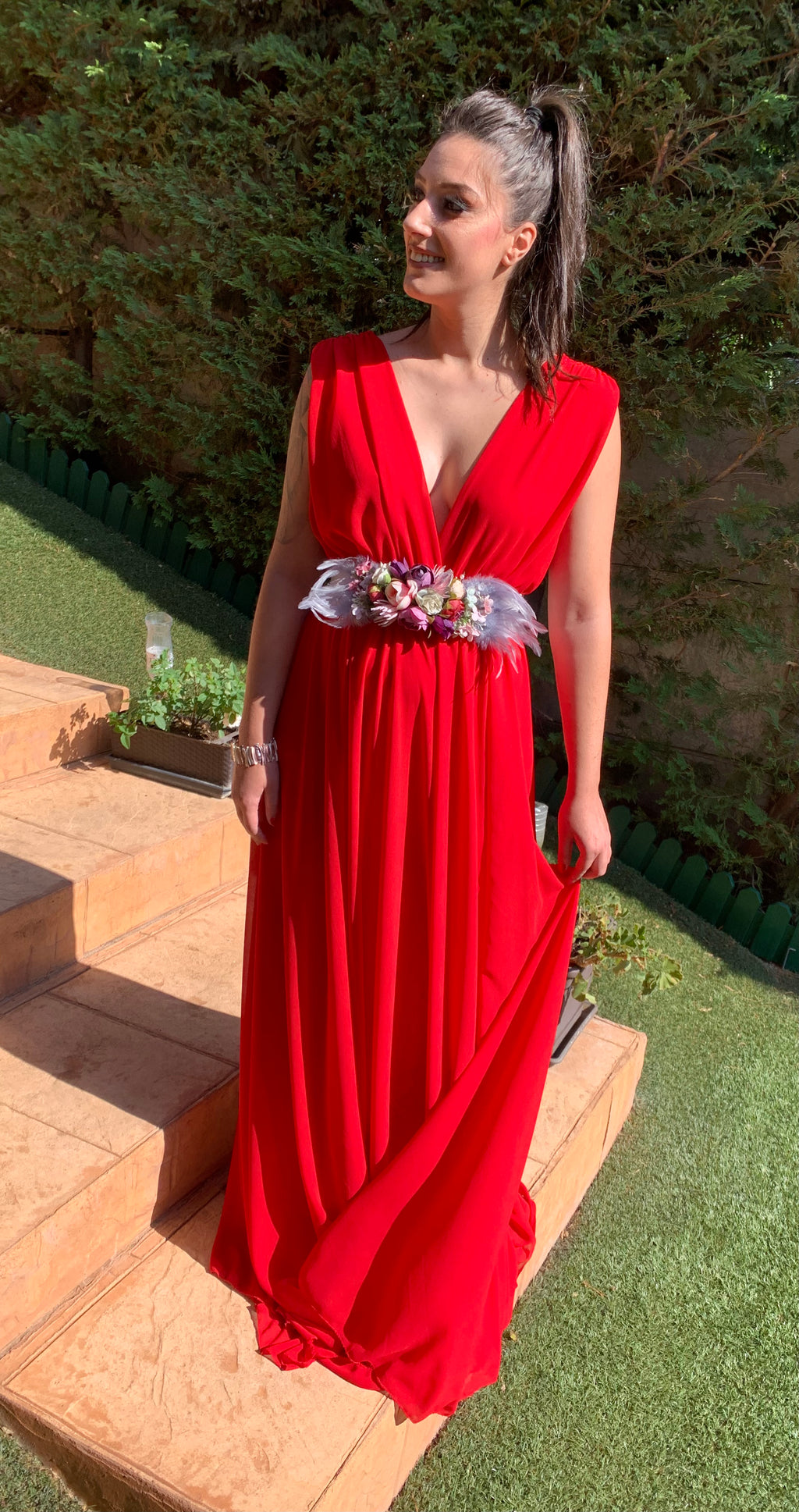 Vestido Rose Rojo image 0