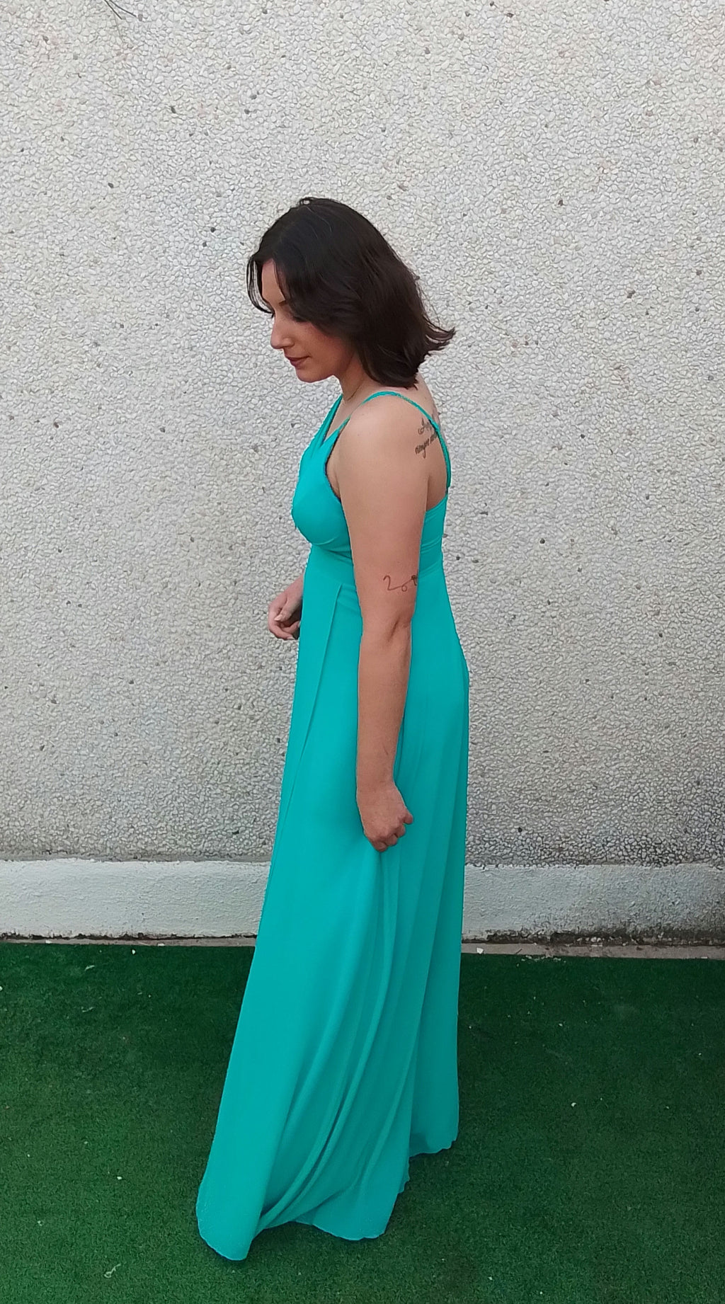 Vestido Yaiza Aguamarina  image 5
