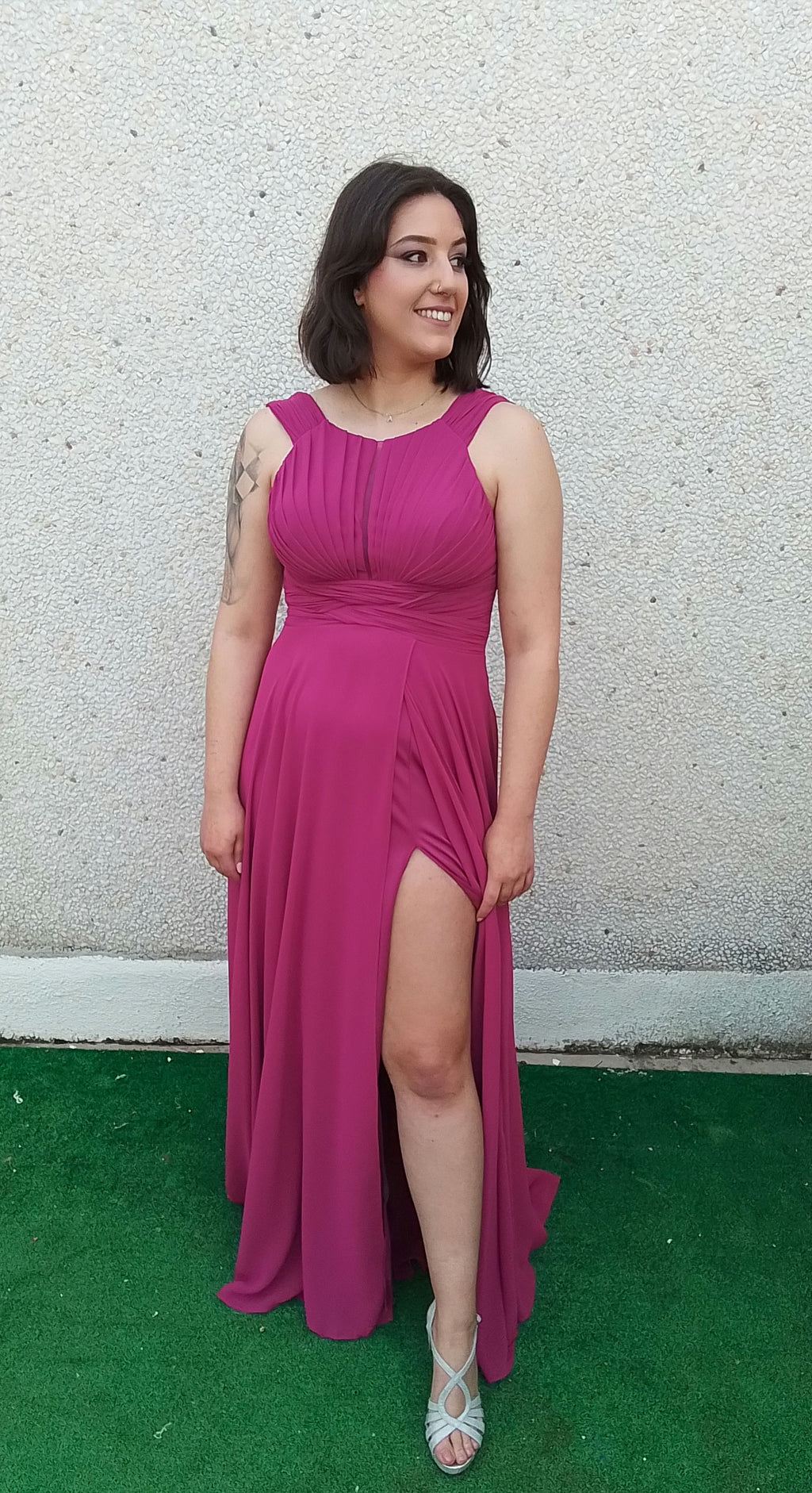 Vestido Judith petróleo image 10