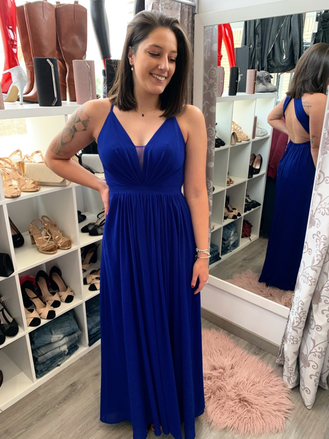 Vestido Idaira rosa image 3