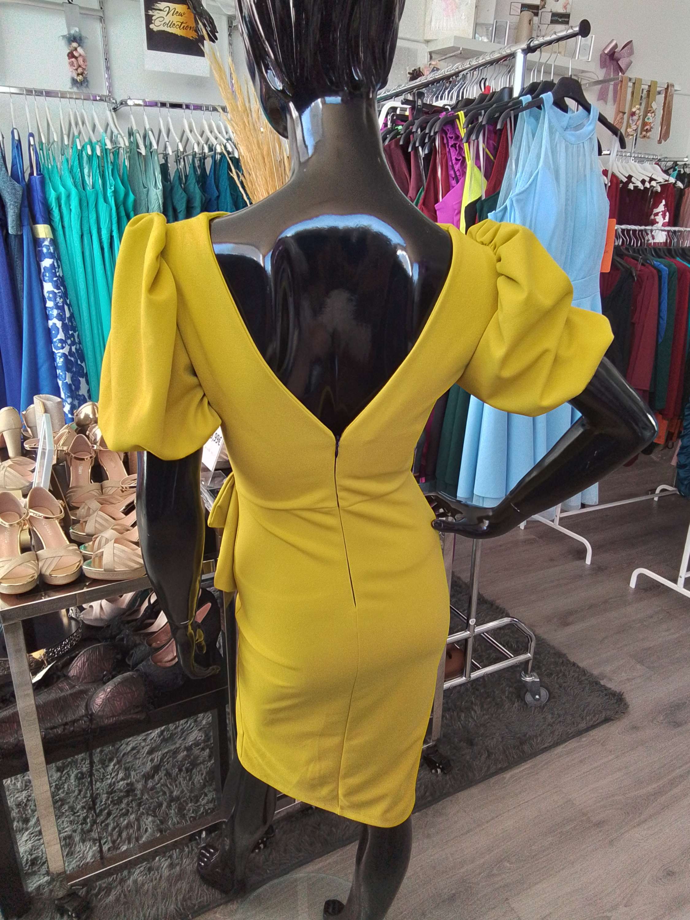 Vestido corto Holly Pistacho image 2