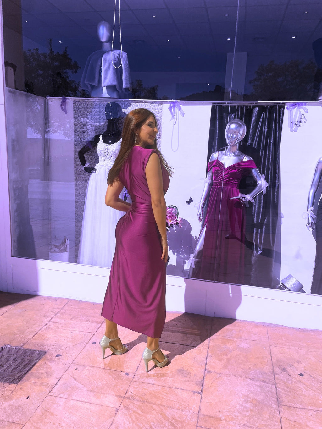 Vestido Alexandra Violeta image 4