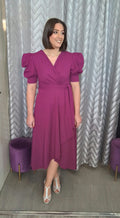 Vestido corto midi Carolina image 0