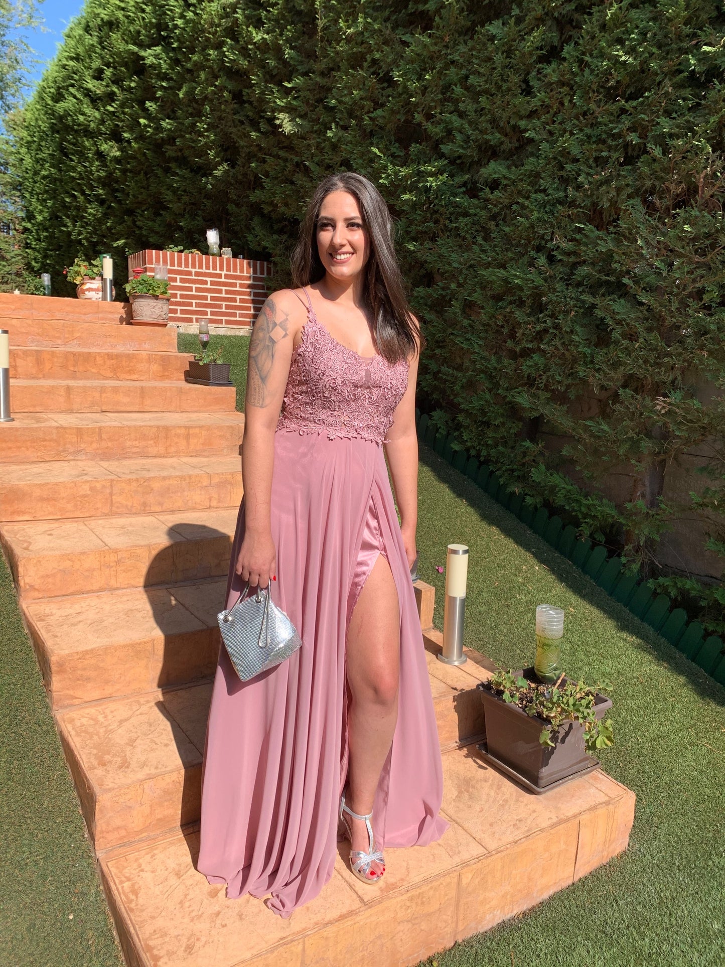 Vestido Ivanna rosa image 2