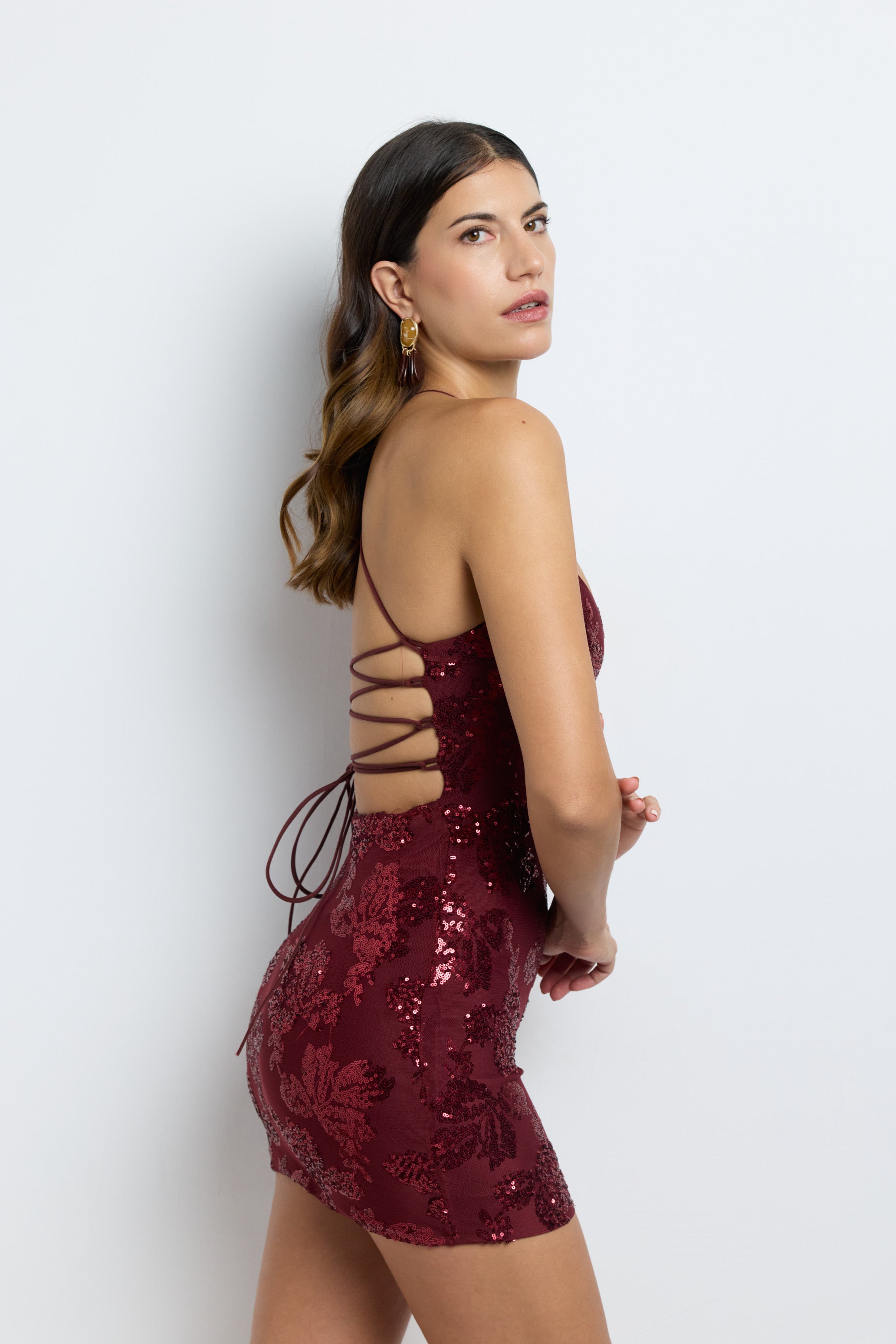 Vestido corto Enit image 7