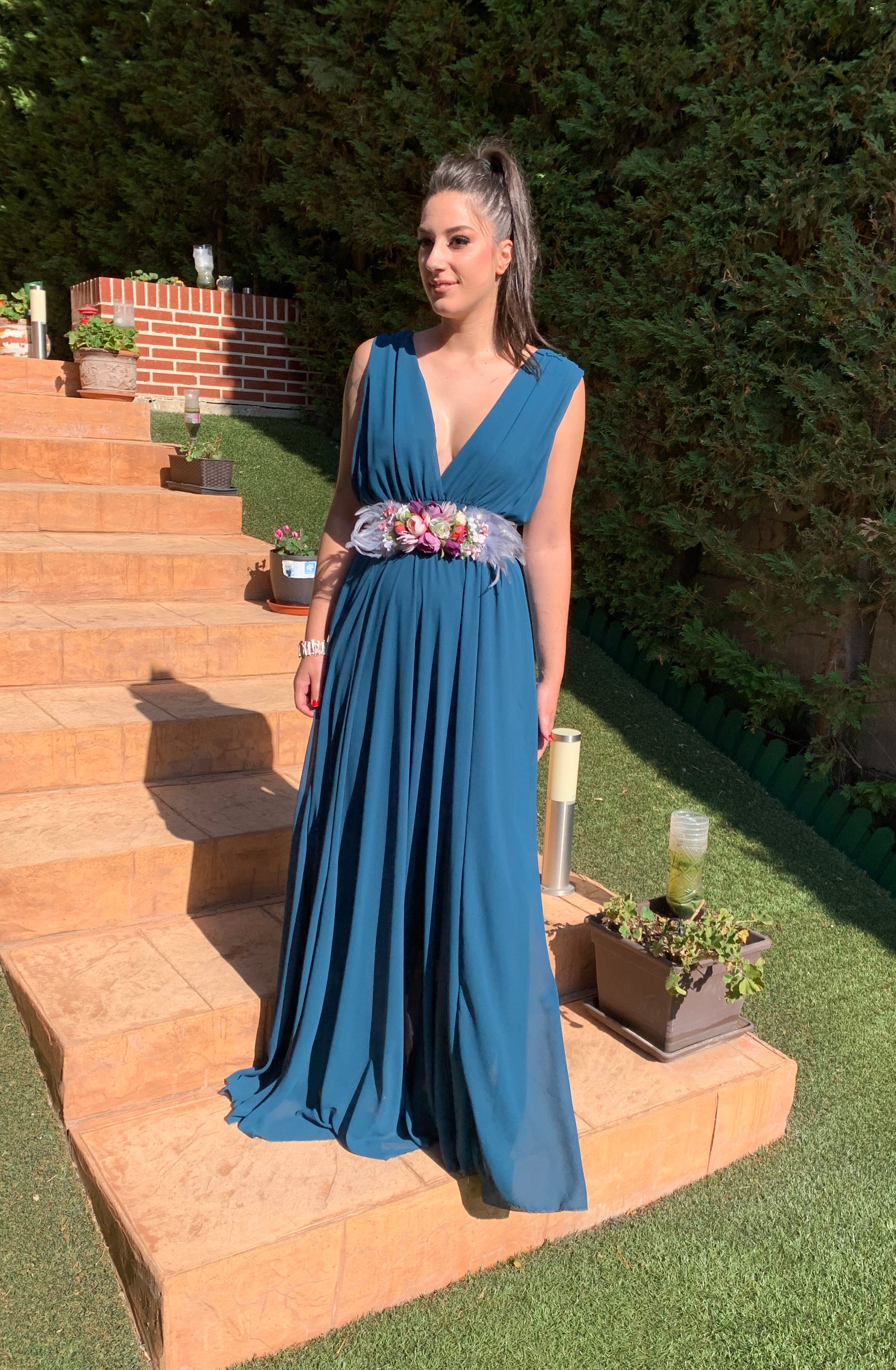 Vestido Rose petróleo  image 4