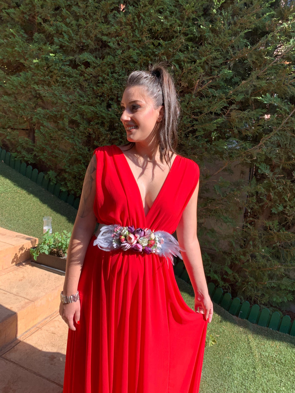 Vestido Rose Rojo image 1