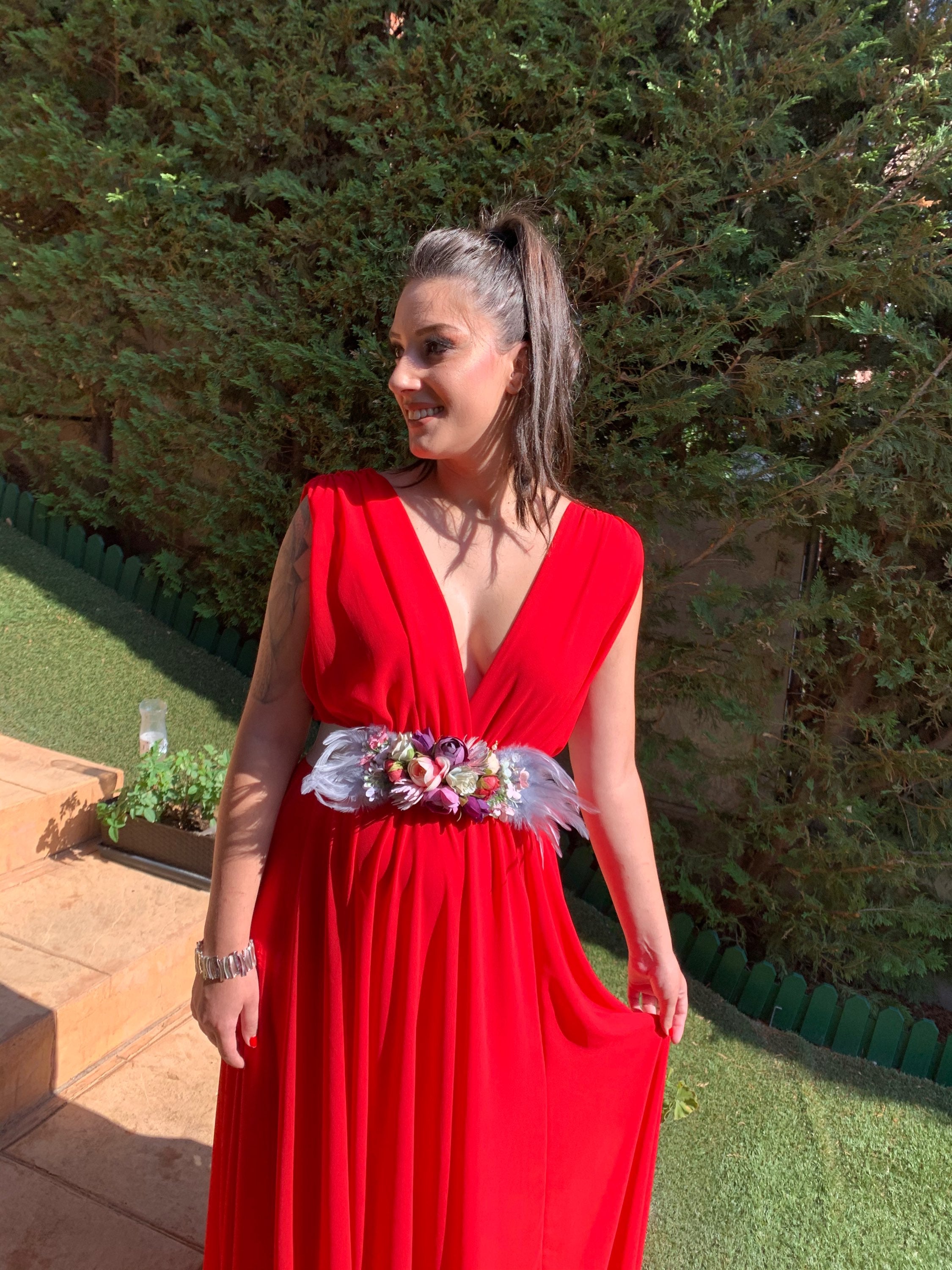 Vestido Rose Rojo image 1