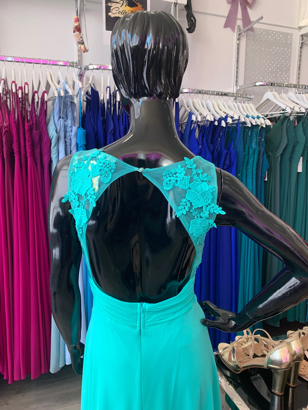 Vestido Fayna Aguamarina image 4