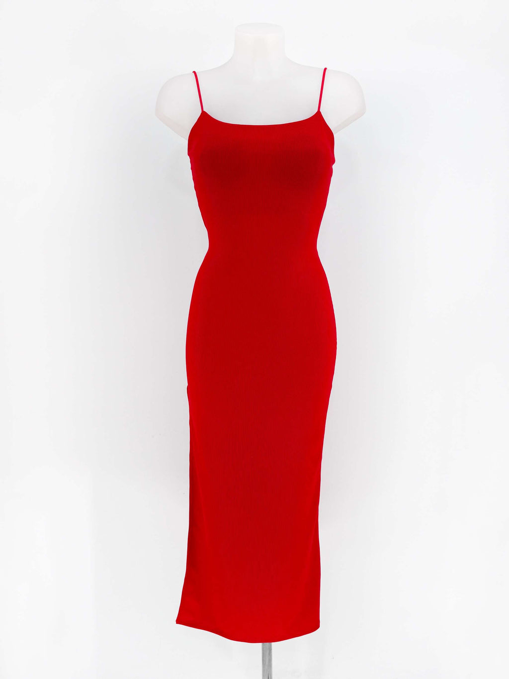 Vestido largo canalé image 8