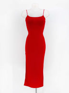 Vestido largo canalé image 8