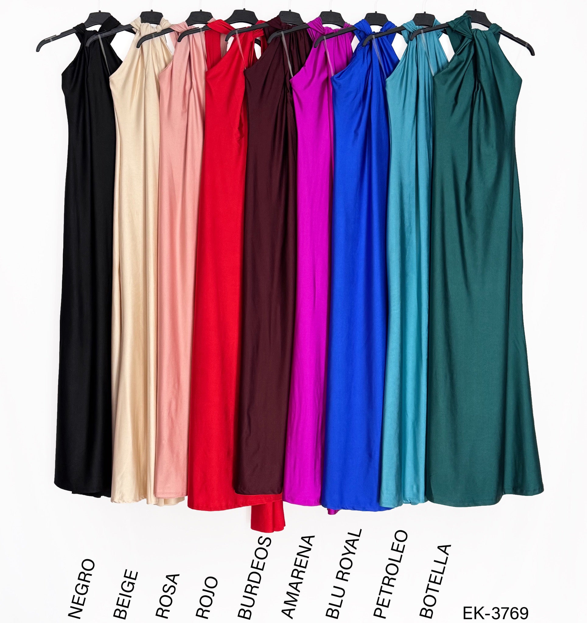 Vestido largo Fire varios colores image 12