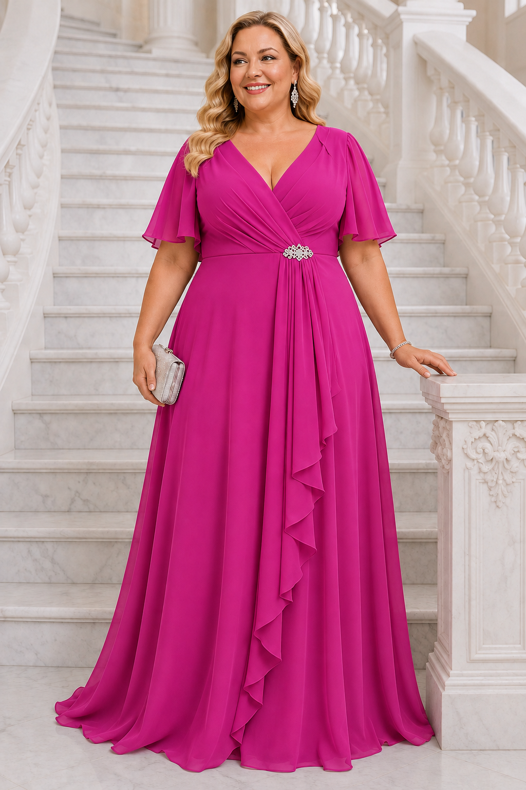Vestido Ingrid TG Buganvilla