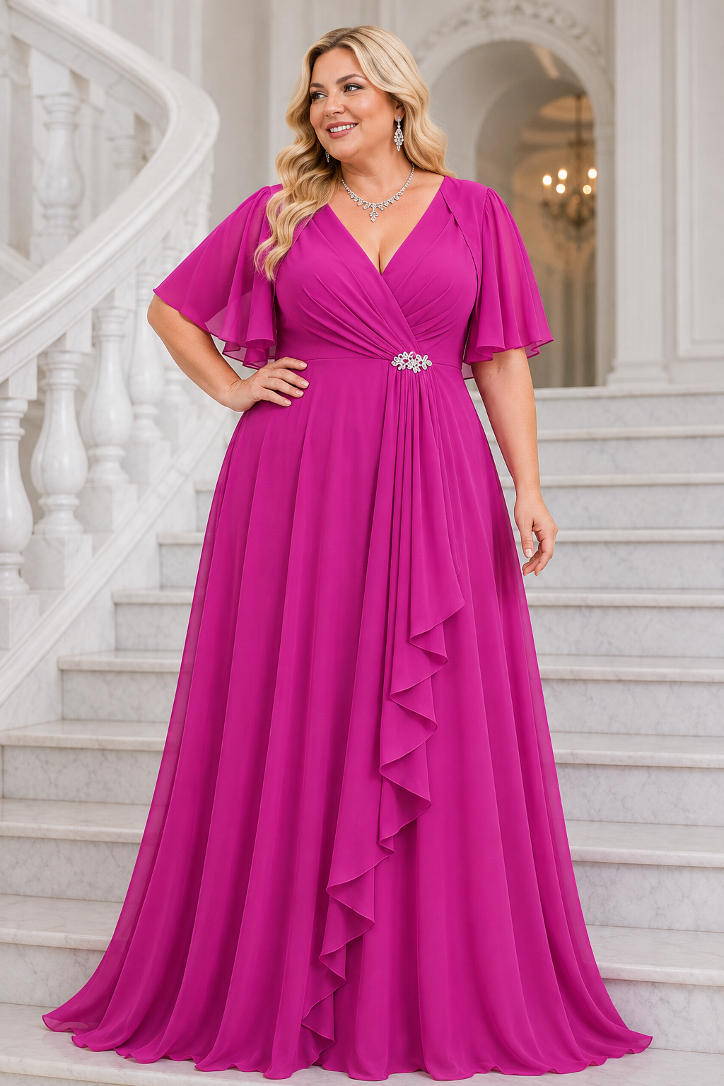 Vestido Ingrid TG Buganvilla