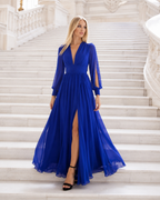 Vestido largo Kiah Azulòn