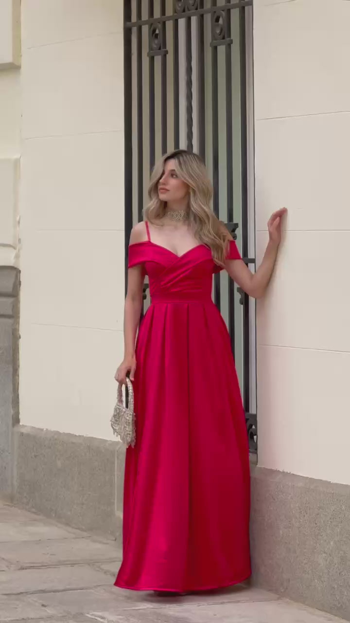 Ico petroleum long dress