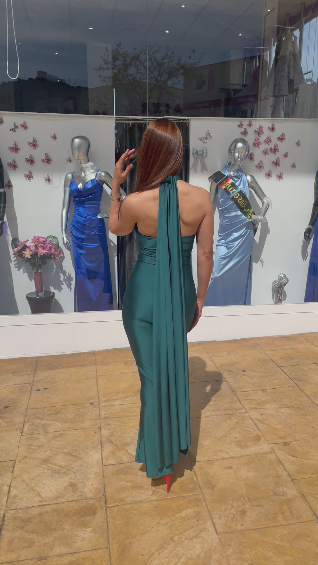 Fire long dress in various colors