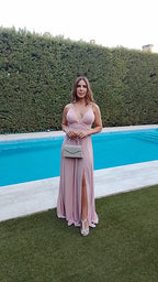 Yaiza pink dress
