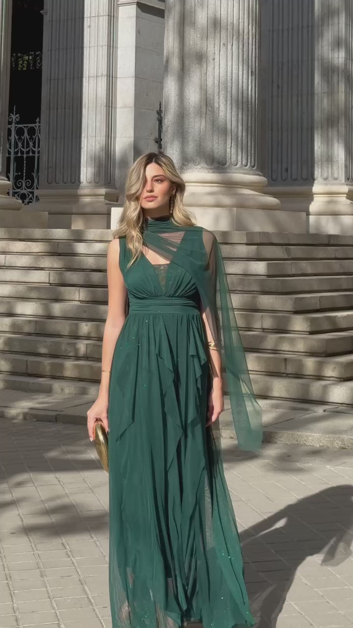 Vestido largo Leire
