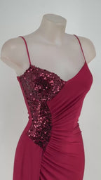 Vestido largo Singapur Beige