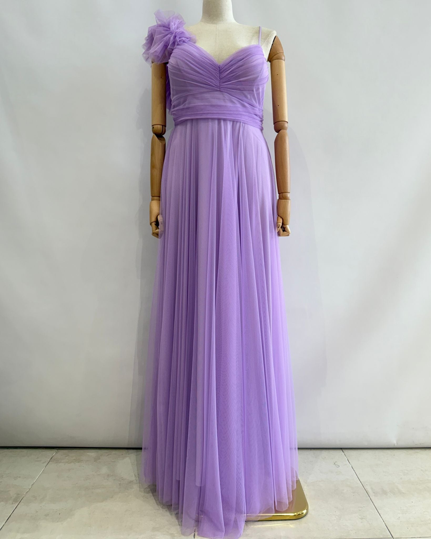 Vestido largo tul Amanda