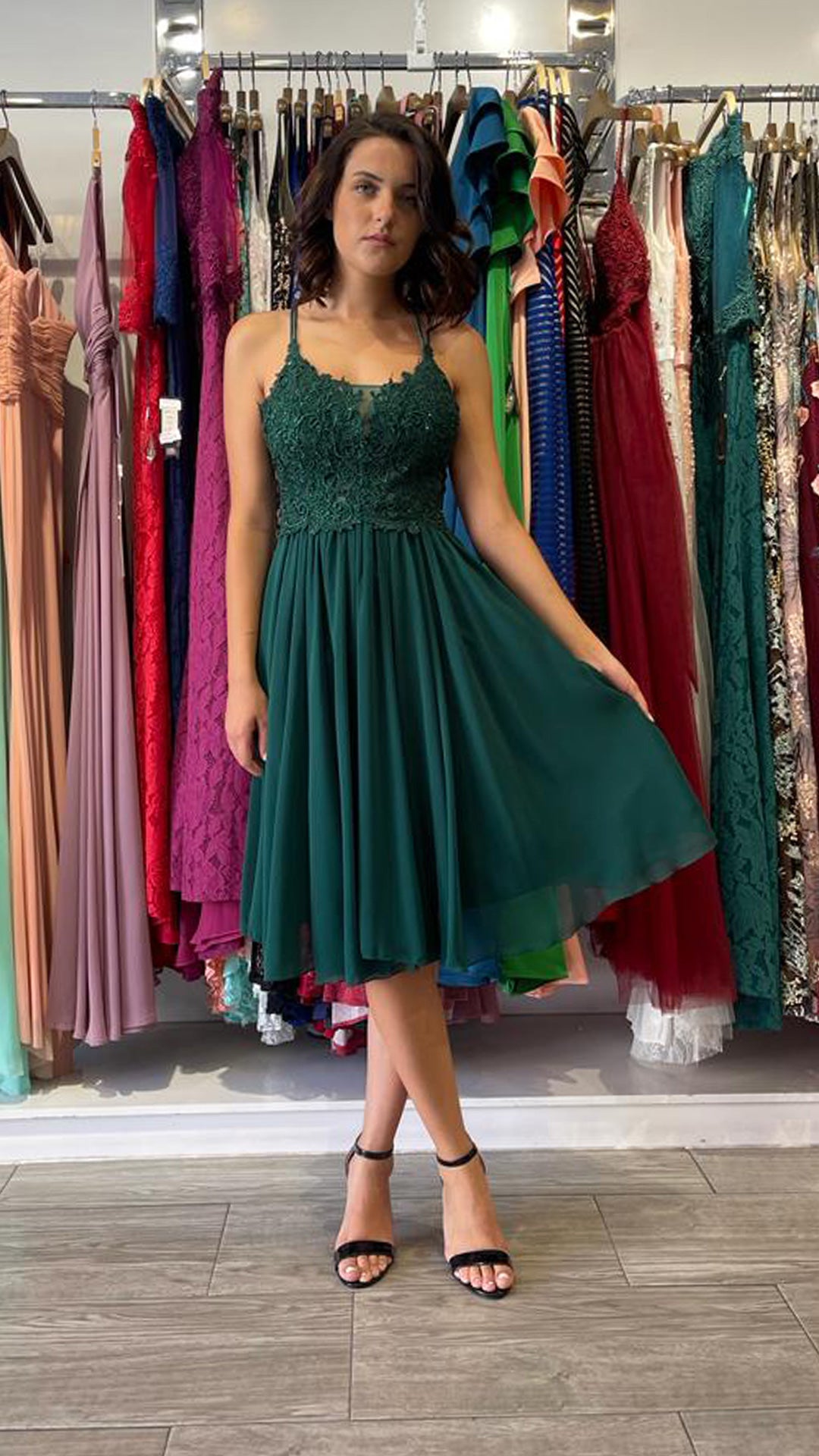 Vestido corto Ivanna Botella