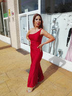 Vestido largo Minerva Rojo