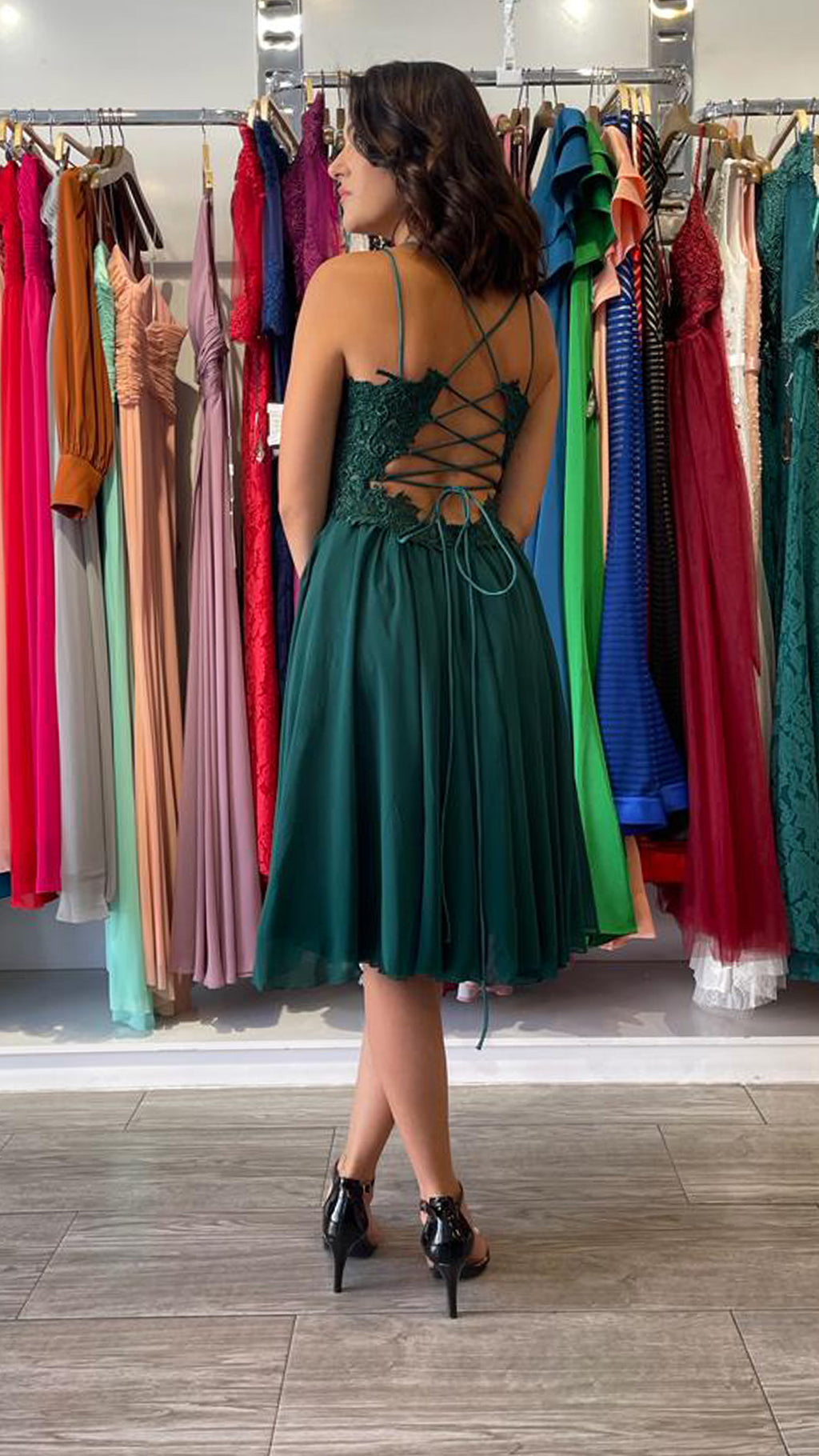 Vestido corto Ivanna Botella